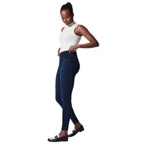 Spanx Jean-ish Ankle Leggings Womens Size Large Shaping Comfort Stretch Jeggings